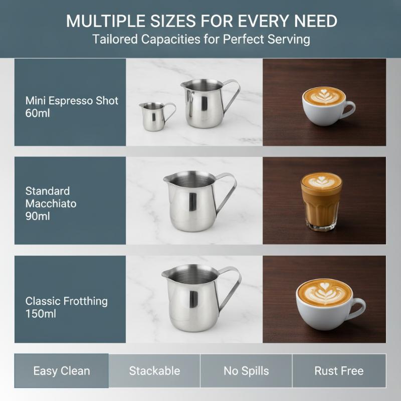 Paslanmaz Çelik Kahve Sütü Köp - Barista Milk Jug incelemesi ve fiyatı