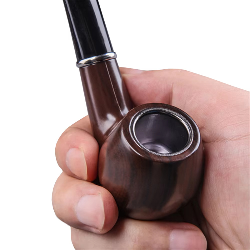 Retro Reçine Abanoz Sigara Pip - Burr Hand Grinder incelemesi ve fiyatı