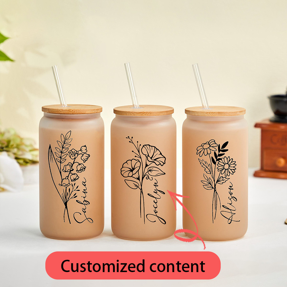 Kişiye Özel Doğum Çiçeği Temal - Coffee Tea Name incelemesi ve fiyatı