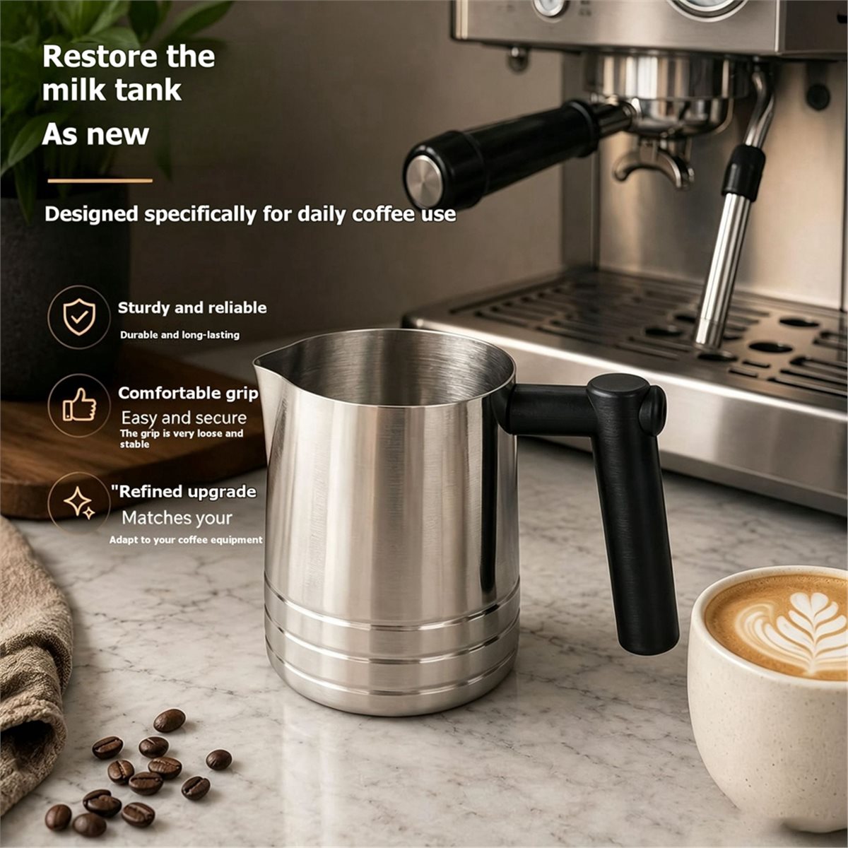 ES601 655 701 Cafe Luxe Kahve  - Barista Milk Jug incelemesi ve fiyatı
