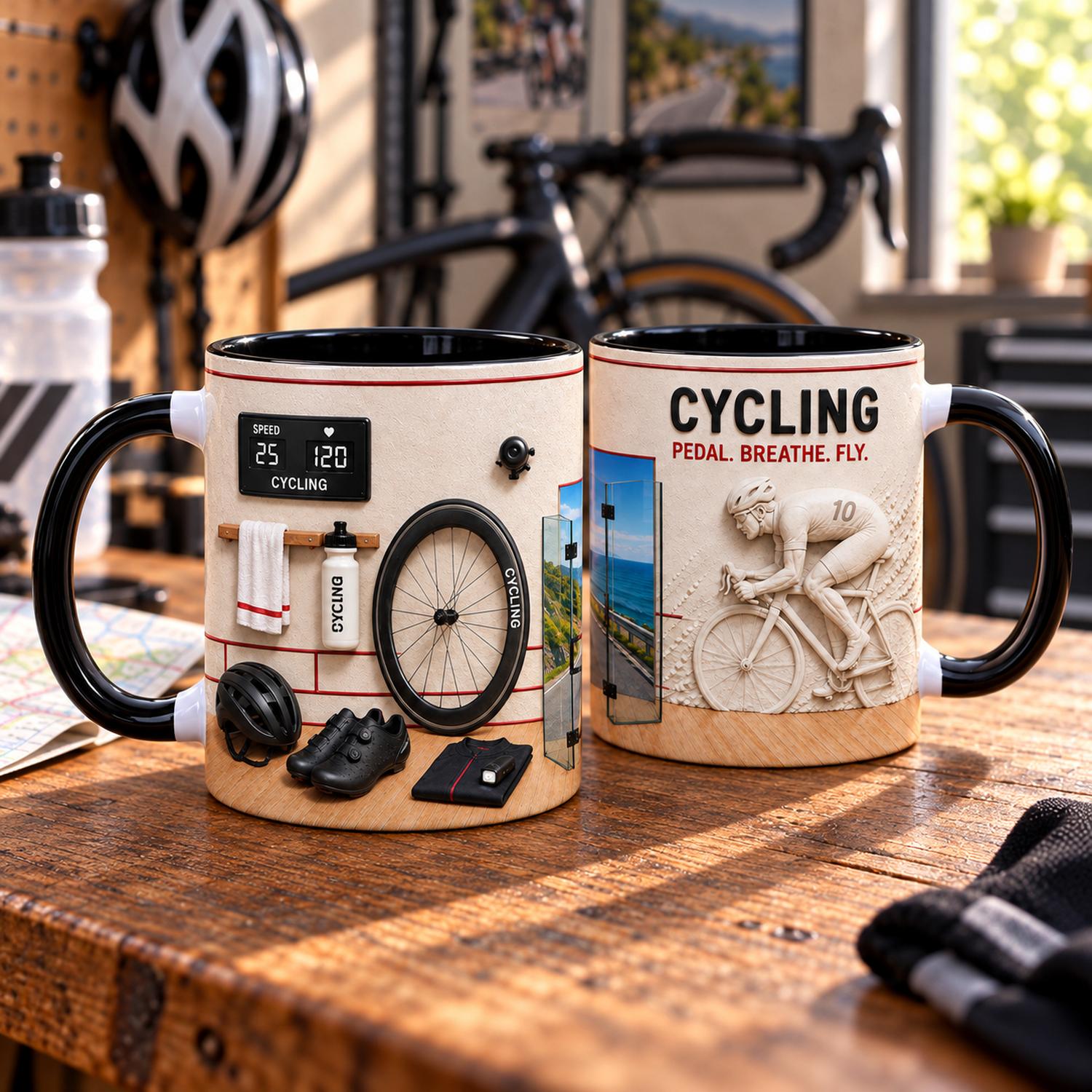 Kişiye Özel Bisiklet Temalı Ka - Coffee Tea Name incelemesi ve fiyatı