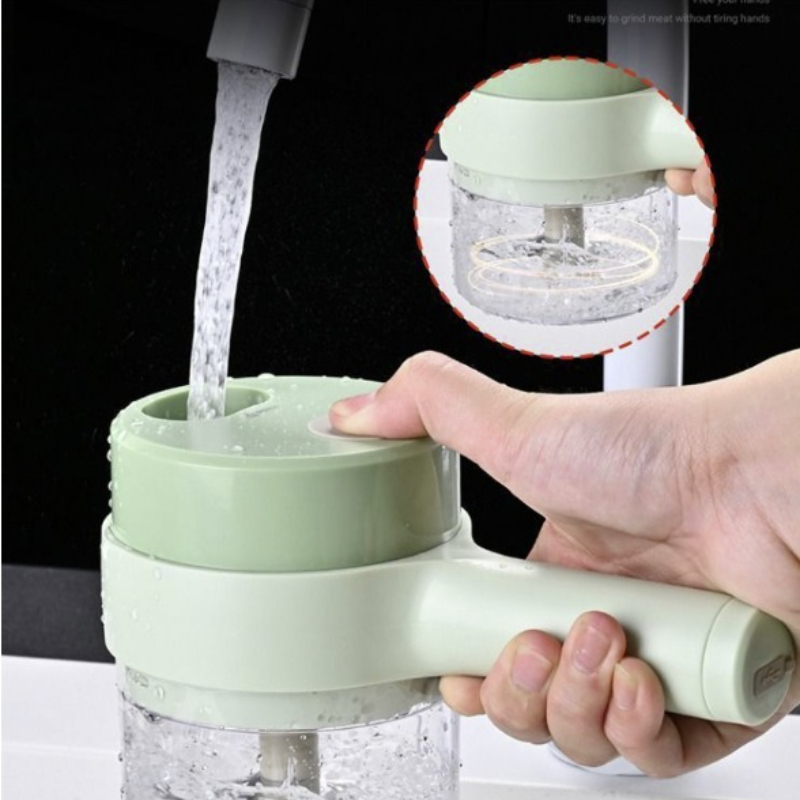 4In1 Elektrikli Sebze Kesici S - Burr Hand Grinder incelemesi ve fiyatı